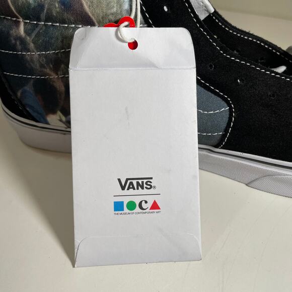 NWT Vans Sk8 Hi Sneaker Moca Frances Stark Black Size M10.5 W12.0 VN0A5KRHA55 - Picture 9 of 11